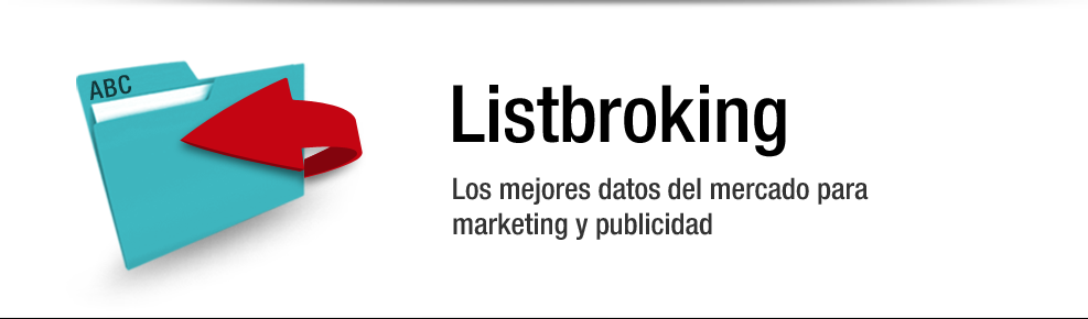 Listbroking: Los mejores datos del mercado para Marketing